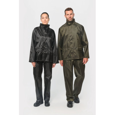 Conjunto de chuva unissexo